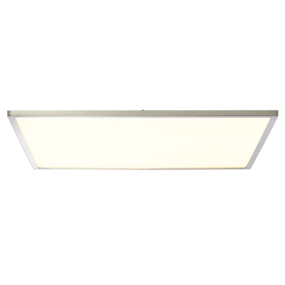 BRILLIANT lampa Ceres LED takpanel 45x45cm järn / vit easyDim | 1x 30W LED integrerad, (3000lm, 3000K) | Skala A ++ till E | Flytande utseende tack va