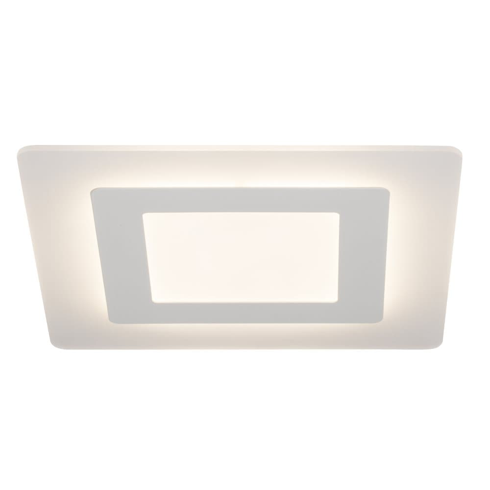 AEG lampa Xenos LED taklampa 35x35cm vit | 1x 30W LED-integrerad (SMD-chip), (3000lm, 3000K) | Skala A ++ till E | Oändligt dimbar via väggdimmer