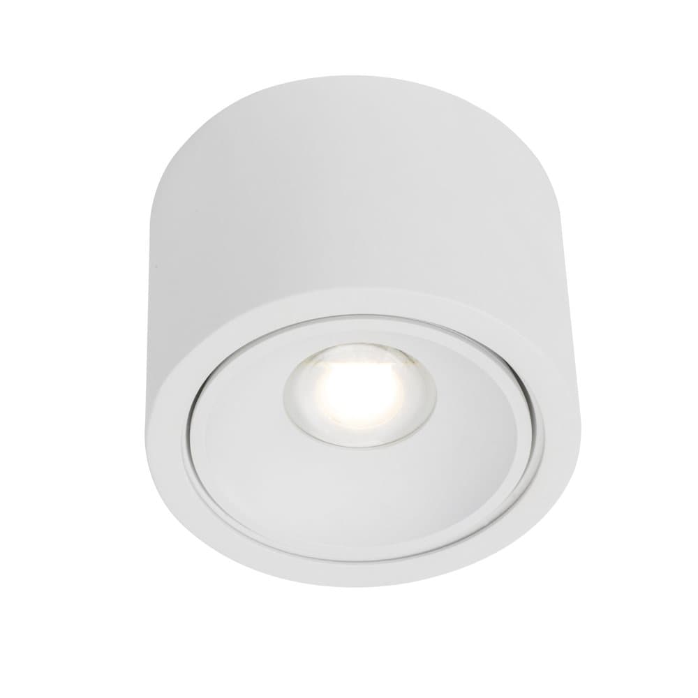 AEG lampa Leca LED-vägg- och taklampa 1-flamvit | 1x 9W LED integrerad (COB-chip), (850lm, 3000K) | Skala A ++ till E | Oändligt dimbar via väggdimmer
