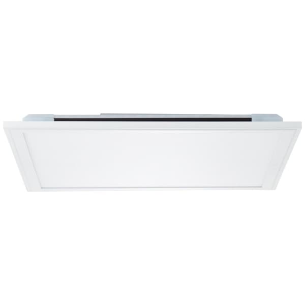 BRILLIANT lampe Allie LED loftpanel 40x40 cm hvid | 1x 25W LED integreret, (2734lm, 2700-6500K) | Skala A ++ til E | Med fjernbetjening / dæmpbar / na