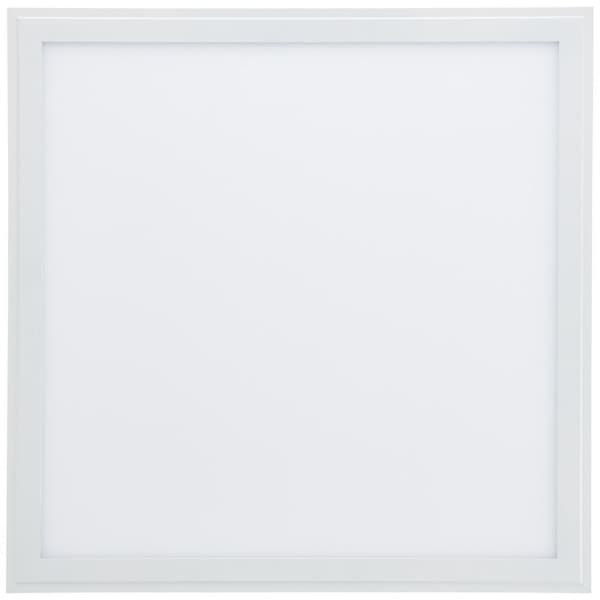 BRILLIANT lampe Allie LED loftpanel 40x40 cm hvid | 1x 25W LED integreret, (2734lm, 2700-6500K) | Skala A ++ til E | Med fjernbetjening / dæmpbar / na