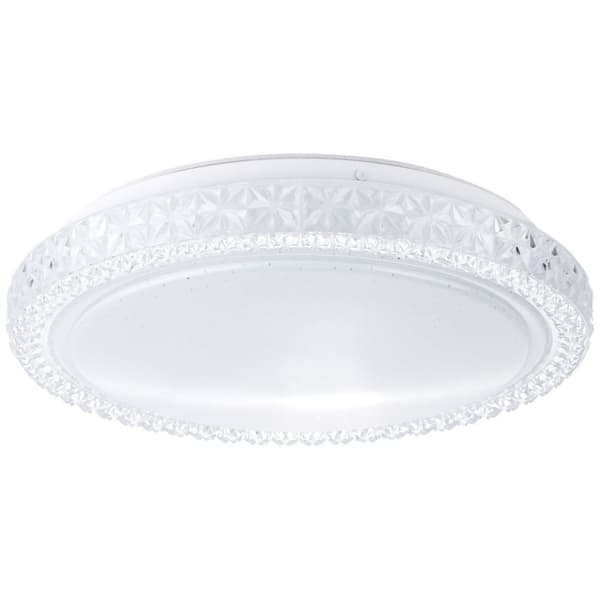 BRILLIANT lampuu Badria LED-seinä- ja kattovalaisin 30 cm valkoinen | 1x 12W integroitu LED, (800lm, 3000K) | Asteikko A ++ E | IP-suojausluokka: 44 -