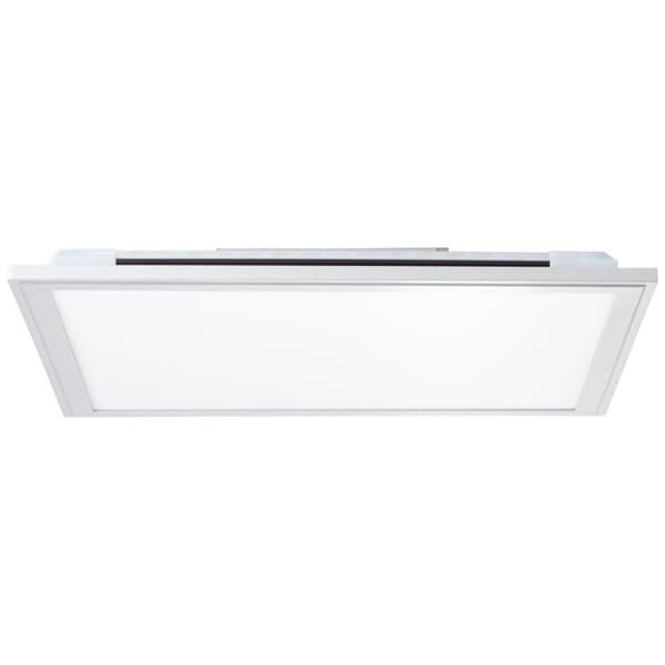 BRILLIANT lampa Alissa LED takpanel 40x40 cm silver / vit | 1x 32W LED integrerad (Samsung-chip), (2500lm, 2700-6200K) | Skala A ++ till E | Oändligt