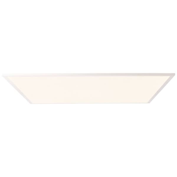 BRILLIANT lampe Buffi LED loftpanel 75x75 cm hvid | 1x 45W LED integreret, (4500lm, 2700K) | Skala A ++ til E | Varmt hvidt lys (2700K)