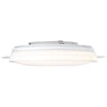 Pikkukuva 5 / 11: BRILLIANT lamppu Viktor LED kattovalaisin 45 cm valkoinen-hopea | 1x 24W LED integroitu, (2460lm, 3000-6000K) | Asteikko A ++ E | Portaattomasti himme