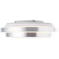 Pikkukuva 5 / 11: BRILLIANT lampuu Vilma LED kattovalaisin 41 cm valkoinen-hopea | 1x 24W LED integroitu, (2460lm, 3000-6000K) | Asteikko A ++ E | Portaattomasti himmen