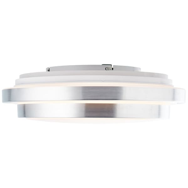BRILLIANT lampuu Vilma LED kattovalaisin 41 cm valkoinen-hopea | 1x 24W LED integroitu, (2460lm, 3000-6000K) | Asteikko A ++ E | Portaattomasti himmen