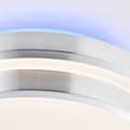 Pikkukuva 7 / 11: BRILLIANT lampuu Vilma LED kattovalaisin 41 cm valkoinen-hopea | 1x 24W LED integroitu, (2460lm, 3000-6000K) | Asteikko A ++ E | Portaattomasti himmen