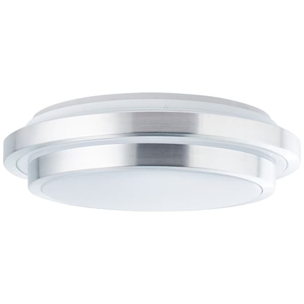 BRILLIANT lampuu Vilma LED kattovalaisin 41 cm valkoinen-hopea | 1x 24W LED integroitu, (2460lm, 3000-6000K) | Asteikko A ++ E | Portaattomasti himmen