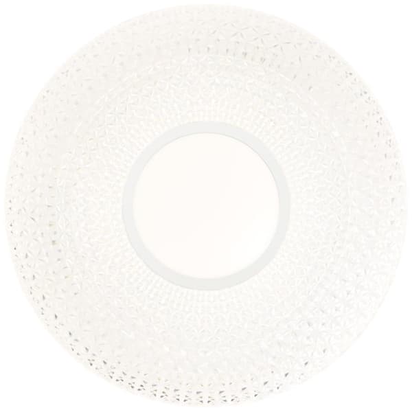 BRILLIANT lampe Lucian LED loftslampe 41 cm hvid | 1x 24W LED integreret, (2460lm, 3000-6000K) | Skala A ++ til E | Uendeligt dæmpbar/styrbar via fjer