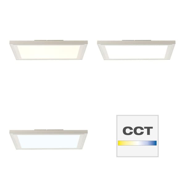 BRILLIANT lamppu Lanette LED kattopaneeli 40x40cm valkoinen | 1x 25W LED integroitu, (2470lm, 2700-6500K) | Asteikko A ++ E | RGB-kehysvalo värikkääse