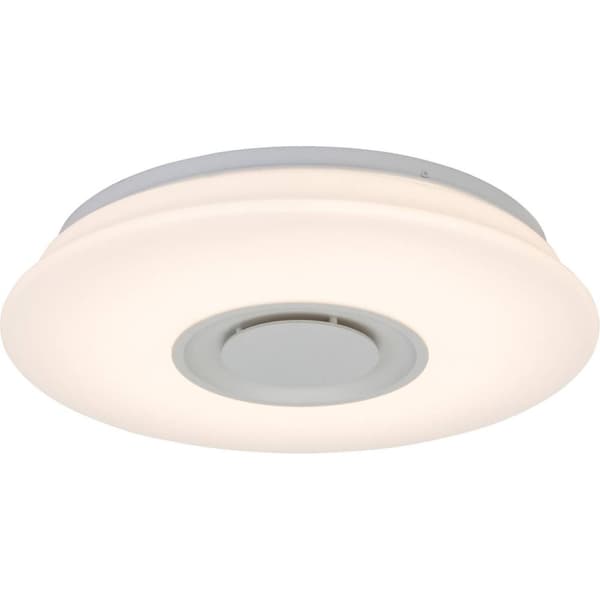 BRILLIANT lampa Donata LED vägg- och taklampa 37cm vit | 1x 12W LED integrerad, 800lm, 3000K | Färgförändrande RGB-applikation | Justerbar i fyra steg