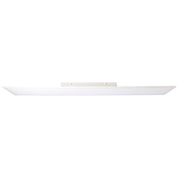 BRILLIANT lampe Charla LED loftpanel 120x30cm hvid / varm hvid | 1x 40W LED integreret, 4000lm, 2700K | Fladt lys til jævn belysning af rum | Flydende