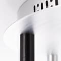 Miniatyrbild 6 av 11: BRILLIANT lampa cembalo LED-taklampa 9-lågor alu / svart / brun | 9x 4W LED integrerad, 300lm, 3000K | Dimbar i tre steg via väggomkopplare | Energibe