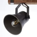 Miniatyrbild 10 av 11: BRILLIANT lampa Plogstång 2-flammar svart stål | 2x A60, E27, 10W, gf normala lampor n, Ent, | Svängbara huvuden | Lämplig för LED-lampor