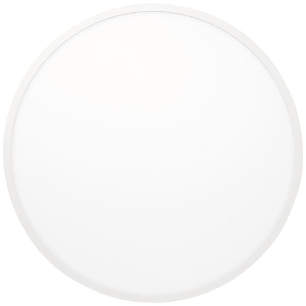 BRILLIANT lamppu Buffin LED kattopaneeli 45 cm hiekka / valkoinen / lämmin valkoinen | 1x 30W integroitu LED, 3000lm, 2700K | Tasainen valaisin huonei
