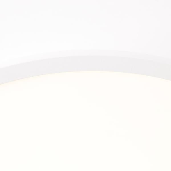 BRILLIANT lamppu Buffin LED kattopaneeli 45 cm hiekka / valkoinen / lämmin valkoinen | 1x 30W integroitu LED, 3000lm, 2700K | Tasainen valaisin huonei