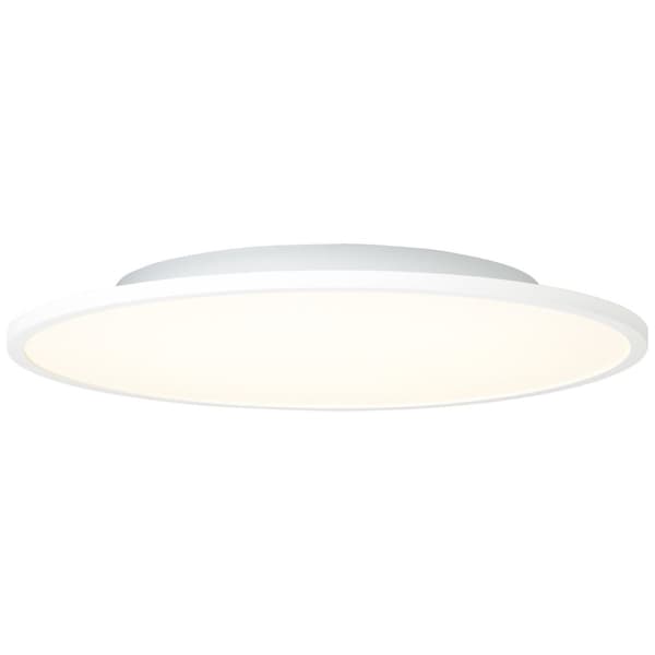 BRILLIANT lamppu Buffin LED kattopaneeli 45 cm hiekka / valkoinen / lämmin valkoinen | 1x 30W integroitu LED, 3000lm, 2700K | Tasainen valaisin huonei