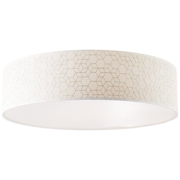 BRILLIANT Galance loftslampe 4-flammer hvide interiørlamper, loftslamper, dekorative | 4x A60, E27, 20W, egnet til standardlamper (medfølger ikke) | A