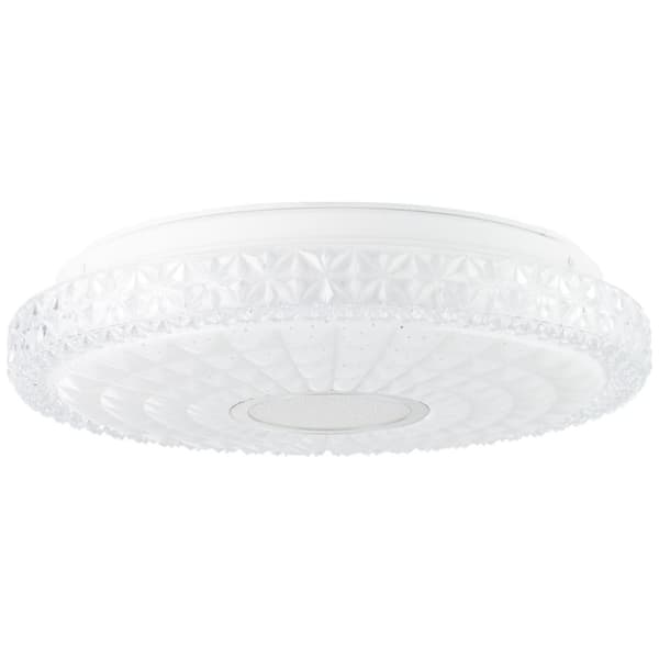 BRILLIANT Adria LED væg- og loftlampe 30 cm hvid / krom belysning, loftbelysning, -funktionel | 2x 12W integreret LED, (lysstrøm: 800lm, lysfarve: 300