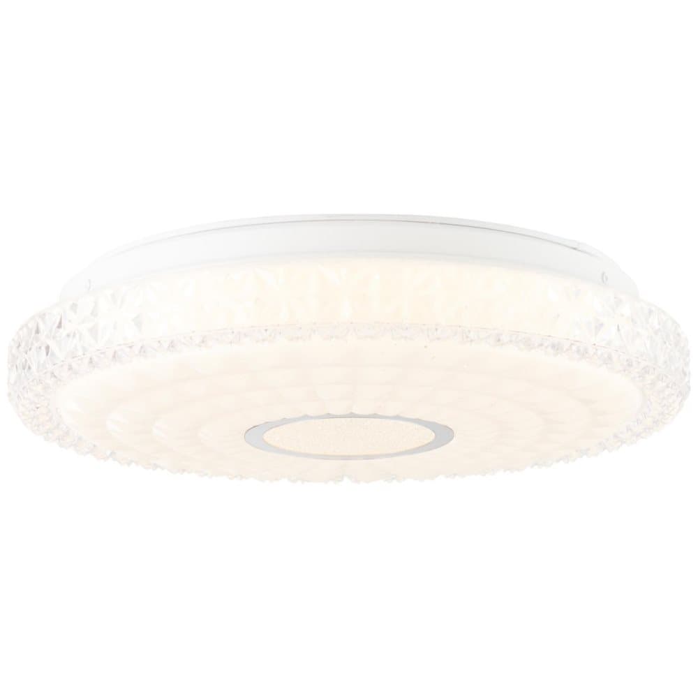 BRILLIANT Adria LED-vägg- och taklampa 30 cm vita / krombelysning, takbelysning, -funktionell | 2x 12W integrerad LED, (ljusflöde: 800lm, ljusfärg: 30