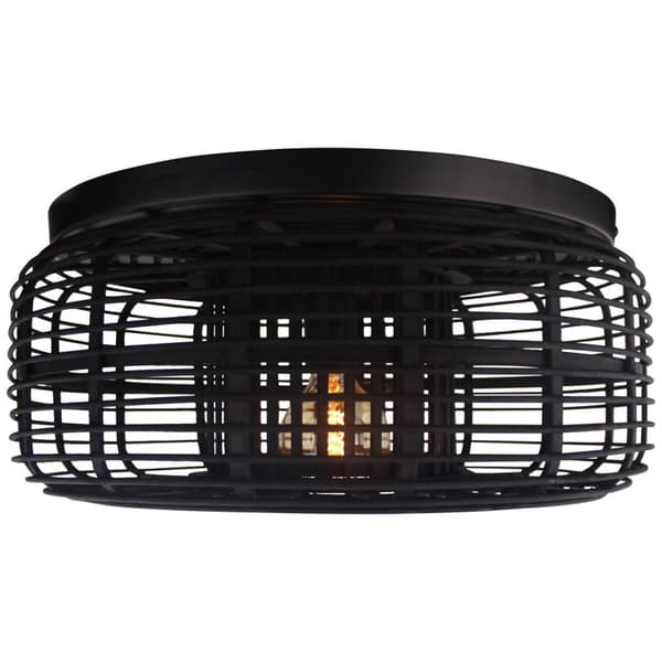 BRILLIANT Crosstown kattovalaisin 45cm puu tumma / musta sisävalaistus, kattovalaistus, koriste | 1x A60, E27, 40W, sopii vakiolamppuihin (ei sisälly)