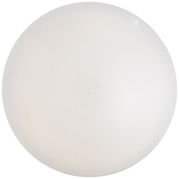 BRILLIANT lampe, Fakir Starry LED væg- og loftlampe 58cm hvid / varm hvid, metal / plastik, 1x 60W LED integreret, (4800lm, 3000-6000K), A,