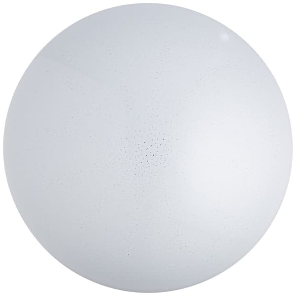 BRILLIANT lampe, Fakir Starry LED væg- og loftlampe 58cm hvid / varm hvid, metal / plastik, 1x 60W LED integreret, (4800lm, 3000-6000K), A,