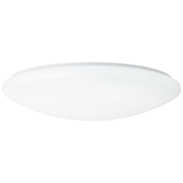 BRILLIANT lampe, Fakir Starry LED væg- og loftlampe 58cm hvid / varm hvid, metal / plastik, 1x 60W LED integreret, (4800lm, 3000-6000K), A,