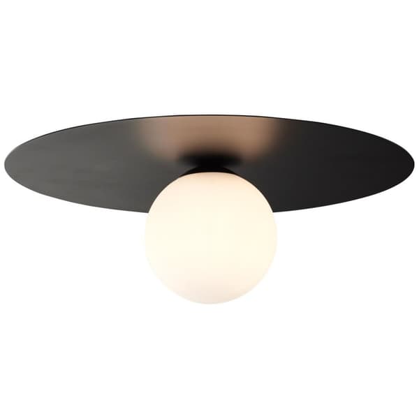 BRILLIANT lampa, Zon taklampa svart, metall / glas, 1x QT14, G9, 10W, stiftbaslampor (ingår ej), A ++