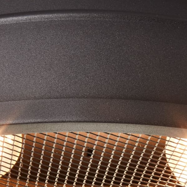 BRILLIANT lampe, Zois loftlampe 42cm sort korund, metal, 2x A60, E27, 28W, standard lamper (medfølger ikke), A++