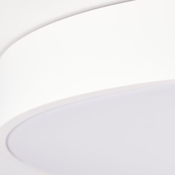BRILLIANT lampa, smal LED-vägg- och taklampa 49cm sand / vit, metall / plast, 1x 60W LED integrerad, (4800lm, 3000-6000K), A,