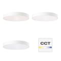 Miniatyrbild 6 av 11: BRILLIANT lampa, smal LED-vägg- och taklampa 49cm sand / vit, metall / plast, 1x 60W LED integrerad, (4800lm, 3000-6000K), A,
