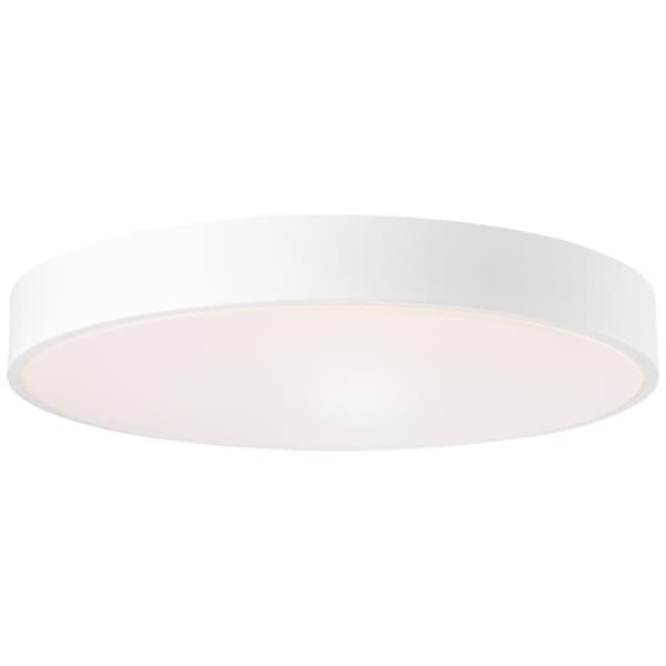 BRILLIANT lampe, smal LED væg- og loftlampe 49cm sand/hvid, metal/plastik, 1x 60W LED integreret, (4800lm, 3000-6000K), A,