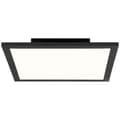Pikkukuva 1 / 8: BRILLIANT lamppu, Buffin LED kattopaneeli 30x30cm hiekkamusta, metalli/muovi, 1x 18W LED integroitu, (2340lm, 4000K), A +