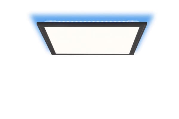 BRILLIANT lampa, Allie LED-takpanel 40x40cm sandsvart, metall / plast, 1x 25W LED integrerad, (2734lm, 2700-6500K), A +
