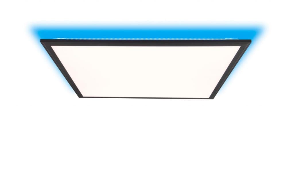 BRILLIANT lampa, Allie LED-takpanel 60x60cm sandsvart, metall / plast, 1x 39W LED integrerad, (4072lm, 2700-6500K), A +
