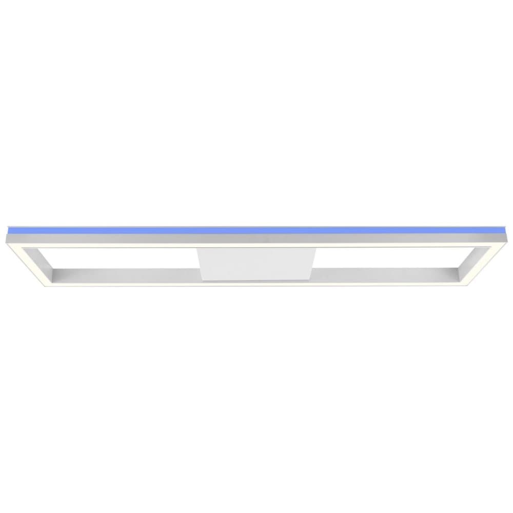 BRILLIANT lampa, Icarus LED-vägg- och taklampa 100x25cm sand / vit, metall / plast, 1x 38W LED integrerad, (2660lm, 2700-6200K), A,