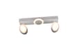 Miniatyrbillede 1 af 4: BRILLIANT lampe, Meriza LED spot bar 2-flammer hvid, 2x LED integreret, 7W LED integreret, (900lm, 3000K), drejelige hoveder