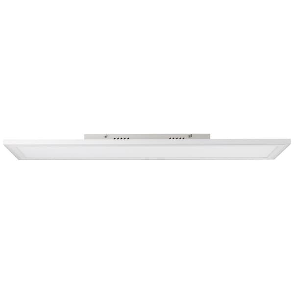 BRILLIANT lampe, Laurice LED loftpanel 100x25cm hvid, 1x LED integreret, 24W LED integreret, (2600lm, 2700-6500K), dæmpbar kontinuerligt