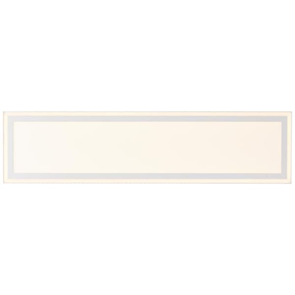 BRILLIANT lampe, Laurice LED loftpanel 100x25cm hvid, 1x LED integreret, 24W LED integreret, (2600lm, 2700-6500K), dæmpbar kontinuerligt