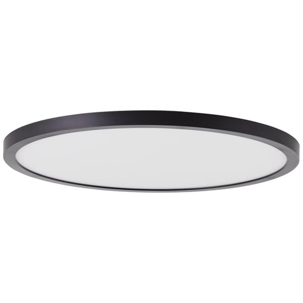 BRILLIANT lampa Tuco LED utanpåliggande takpanel 30cm svart/vit | 1x LED integrerad, 19W LED integrerad, (2500lm, 2700K)