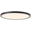 Miniatyrbild 1 av 4: BRILLIANT lampa Tuco LED utanpåliggande takpanel 30cm svart/vit | 1x LED integrerad, 19W LED integrerad, (2500lm, 2700K)