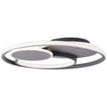 Miniatyrbild 1 av 11: BRILLIANT lampa Runda LED taklampa 50cm matt mörkgrå | 1x LED integrerad, 43W LED integrerad, (5200lm, 3000-6000K)