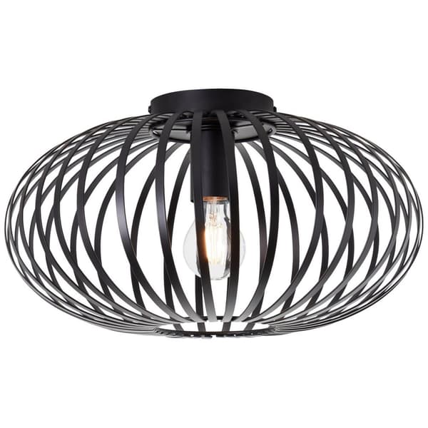 Brilliant | Bremen loftslampe 40cm sort | 1x A60, E27, 40W, egnet til normale lamper (medfølger ikke)