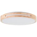 Miniatyrbillede 2 af 3: Brilliant | Woodbury LED loftslampe 39cm lys træ/hvid | 1x LED integreret, 24W LED integreret, (2100lm, 2800K)