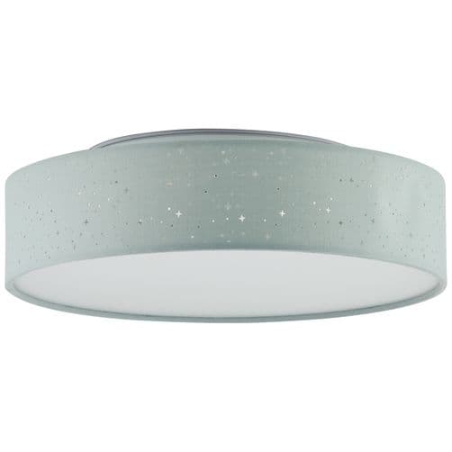 BRILLIANT lampa Baska taklampa 38cm grön | 1x LED integrerad, 12W LED integrerad, (1200lm, 3000K)
