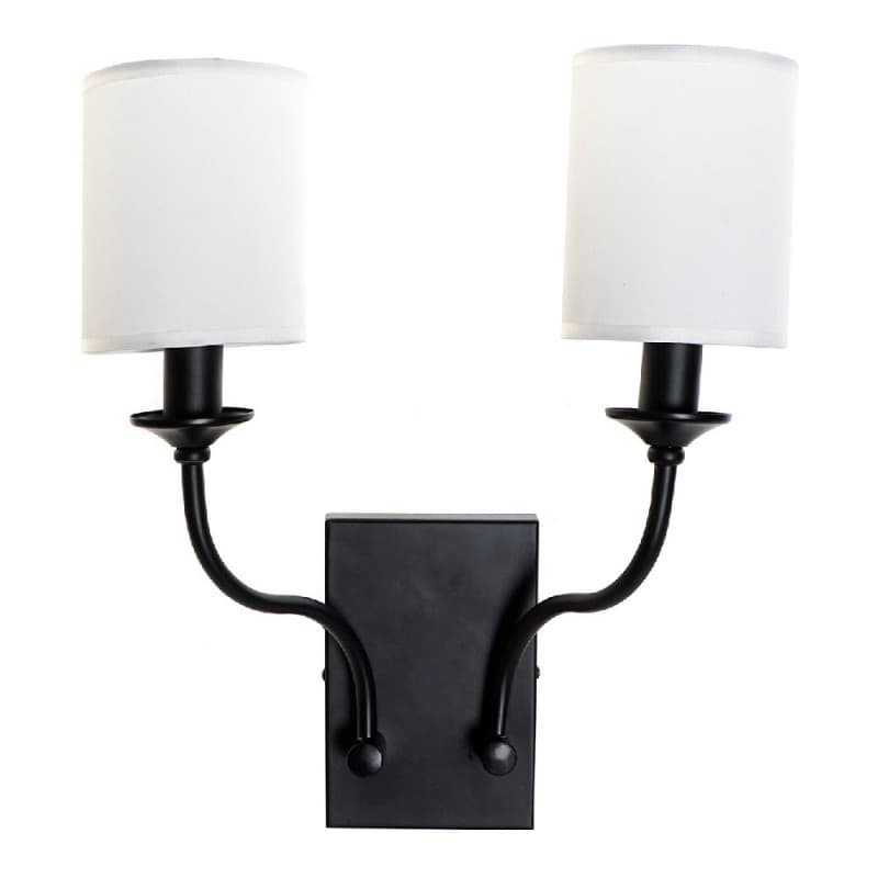 Taklampa DKD Home Decor Vit Svart Polyester Metall 230 V (32 x 17 x 44 cm)