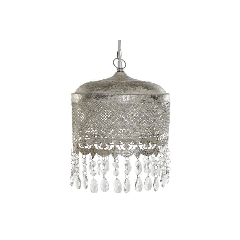 Taklampa DKD Home Decor Silver Metall (26 x 26 x 80 cm)