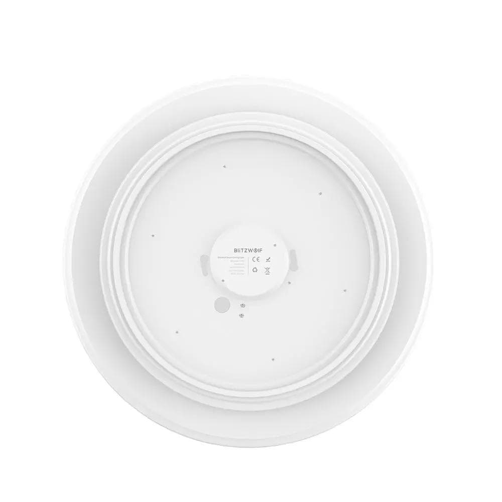 BW-LT20-Dimmbar 24W WiFi LED taklampor-WiFi APP Control-Work with Amazon Google Home-AC100-240V 1800LM 2700-6500K-för badrum, sovrum, balkong, kök och